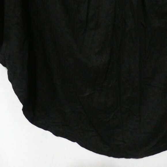 Unbranded | 2XL | Black Open Shoulder Lace Long Sleeve Shirt | Keyhole Back - Picture 8 of 16